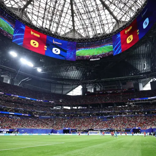 Vista general del Estadio Atlanta ,EFE