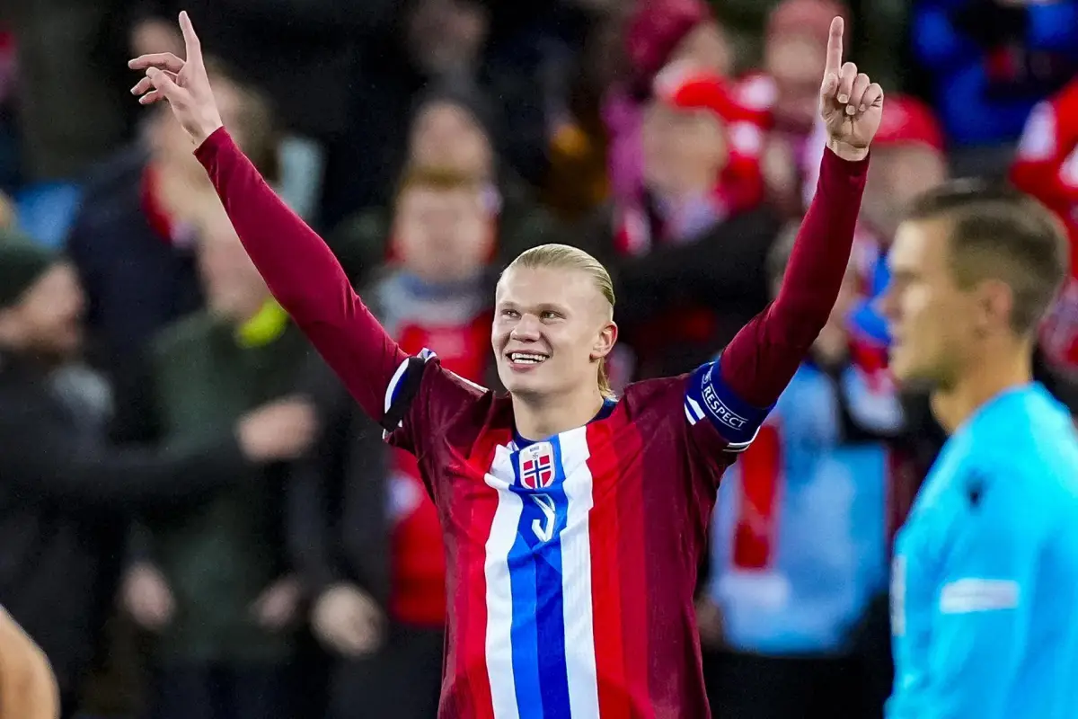 Erling Haaland estrella de Noruega., EFE