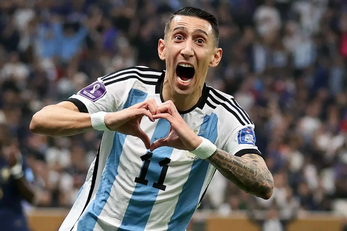 Ángel Di María es considerado una de las mayores leyendas y estrellas históricas de la selección de Argentina., FIFA