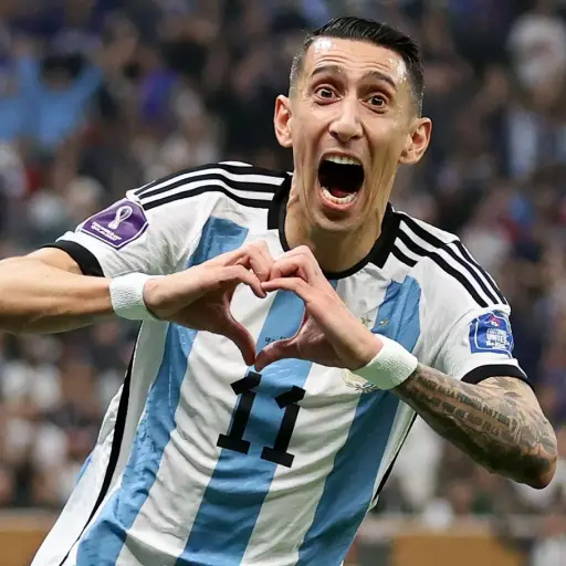 Ángel Di María es considerado una de las mayores leyendas y estrellas históricas de la selección de Argentina. ,FIFA