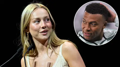 ¿Y Ester Expósito? Actriz no llega a apoyar a Mbappé y vive incómodo momento con el príncipe Alberto de Mónaco