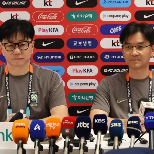 Delegación de Corea del Sur está peleando con la prensa de su país 
