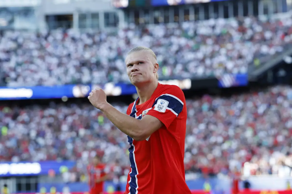 Celebración de Erling Haaland ante Irak en el Mundial 2026 - EFE