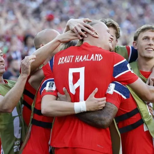 Celebración de Noruega ante Irak en el Mundial 2026 - EFE