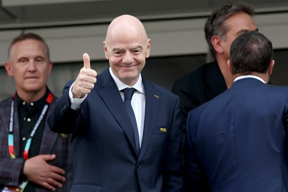 Gianni Infantino, presidente de la FIFA 