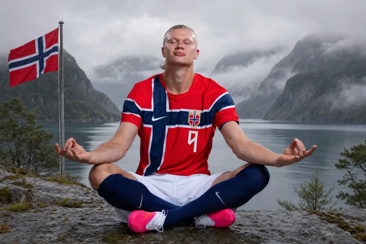 Erling Haaland, Redes sociales