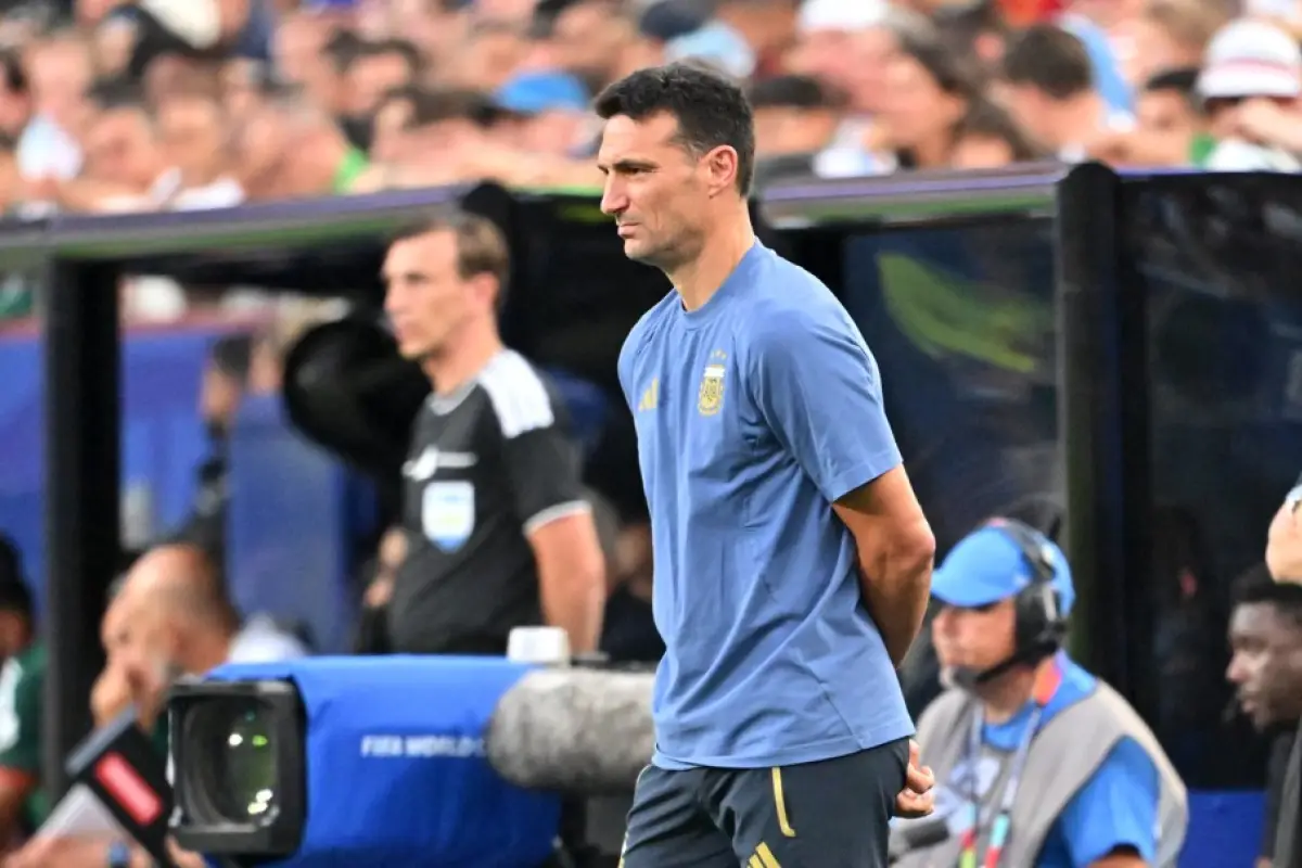 Lionel Scaloni, técnico de Argentina 