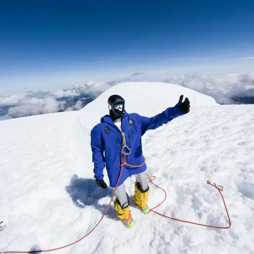 Fotografía de archivo del robot humanoide en la cumbre de Chimborazo en Ecuador, facilitada por la compañía , NO VENTAS/USO EDITORIAL