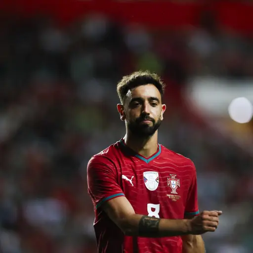 Bruno Fernandes es uno de los referentes de Portugal para le Mundial 2026. ,EFE