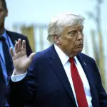 Donald Trump en conferencia de prensa final de la cumbre del G7 ,EFE