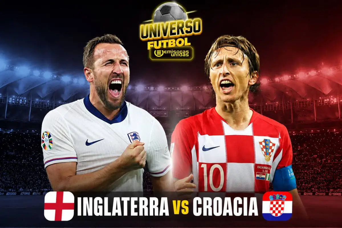 Inglaterra vs. Croacia - Grupo L Mundial 2026 - Emisoras Unidas