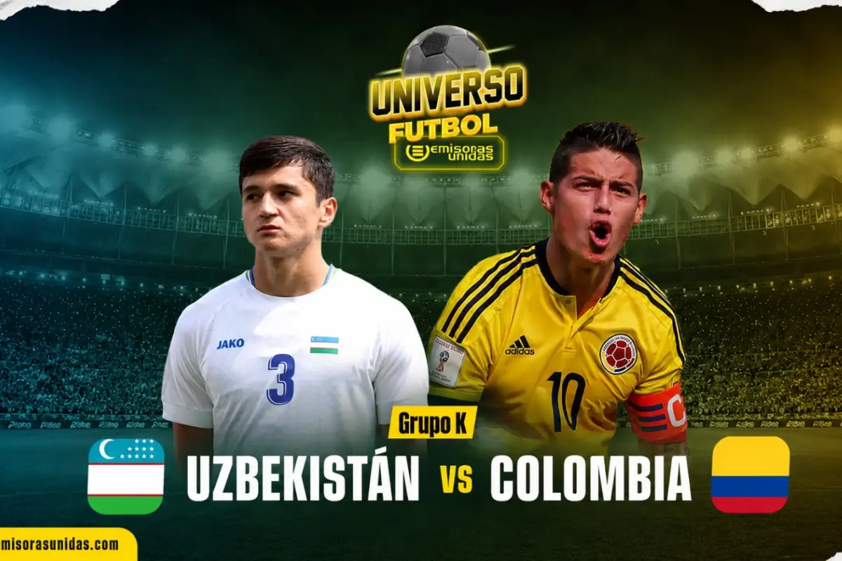 EN VIVO: Minuto a minuto del Uzbekistán vs. Colombia