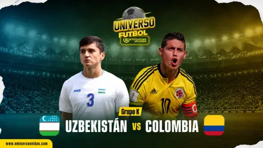 EN VIVO: Minuto a minuto del Uzbekistán vs. Colombia    