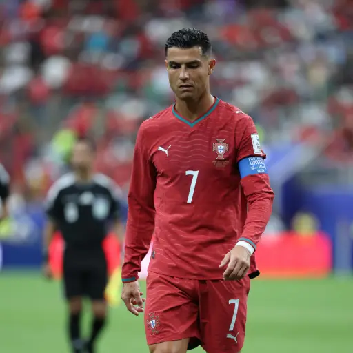 Cristiano Ronaldo en el partido entre Portugal y RD Congo - EFE
