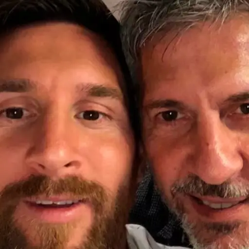 Lionel Messi y Jorge Messi ,Redes sociales