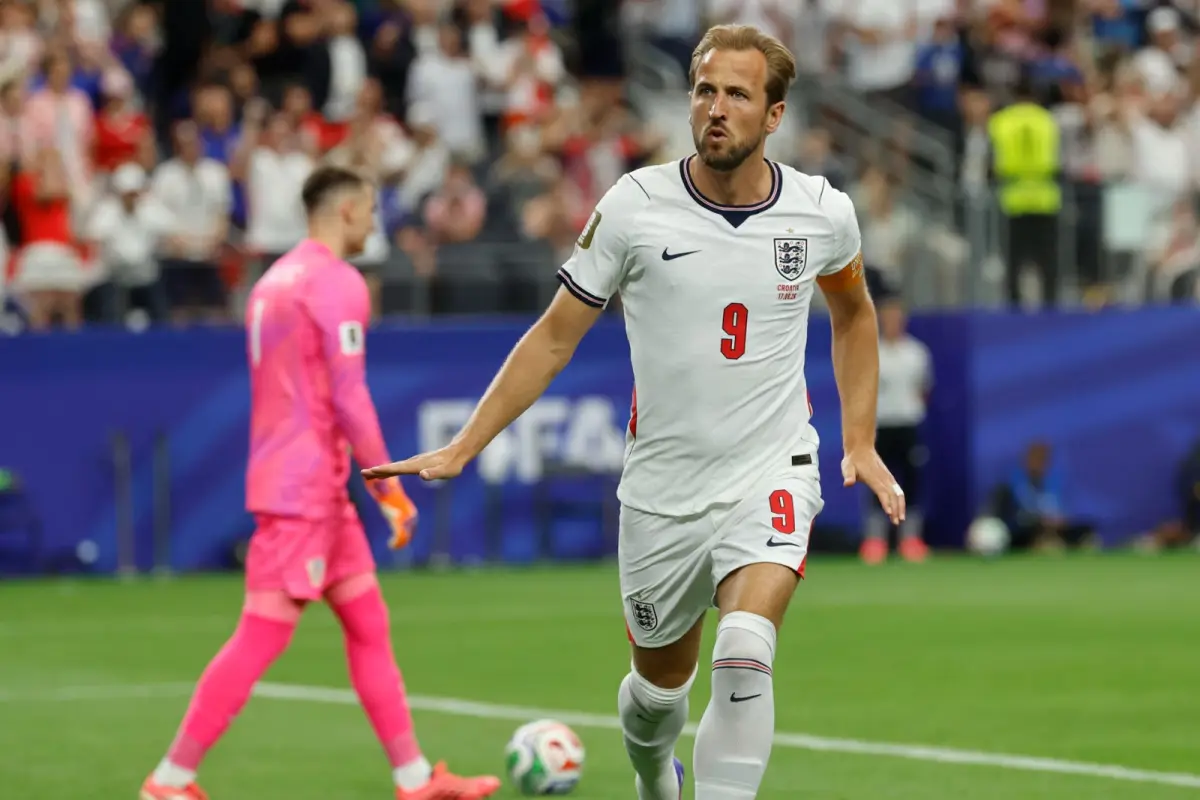 Harry Kane anotó en el debut y victoria de Inglaterra en el Mundial 2026 ante Croacia., EFE
