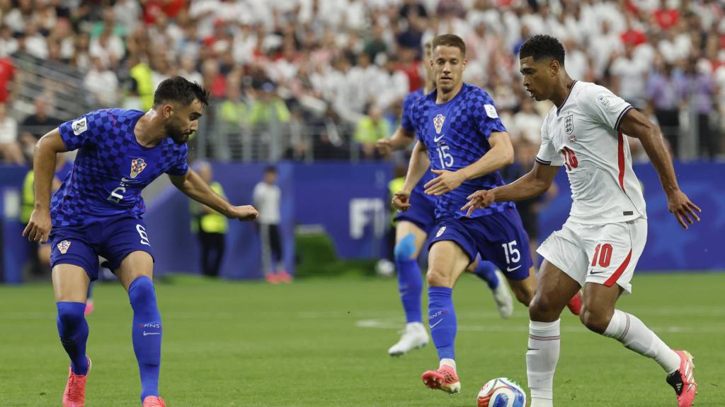Partido entre Inglaterra y Croacia por el Mundial 2026 | EFE