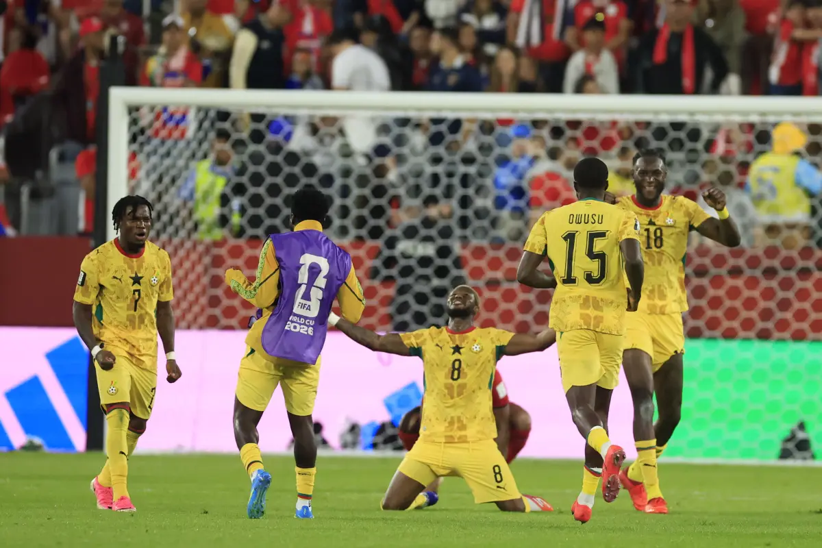 Ghana triunfó ante Panamá en el Mundial 2026