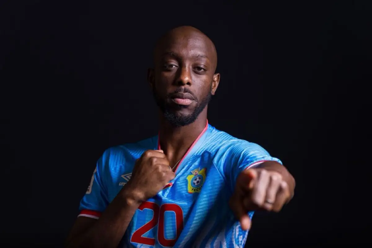 Yoane Wissa marcó el primer gol de RD Congo en un Mundial., Redes sociales.