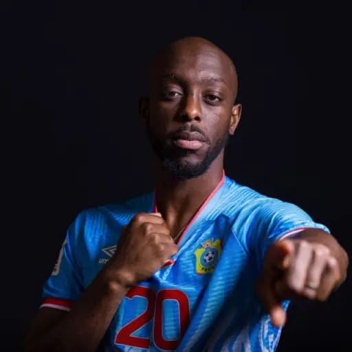 Yoane Wissa marcó el primer gol de RD Congo en un Mundial. ,Redes sociales.