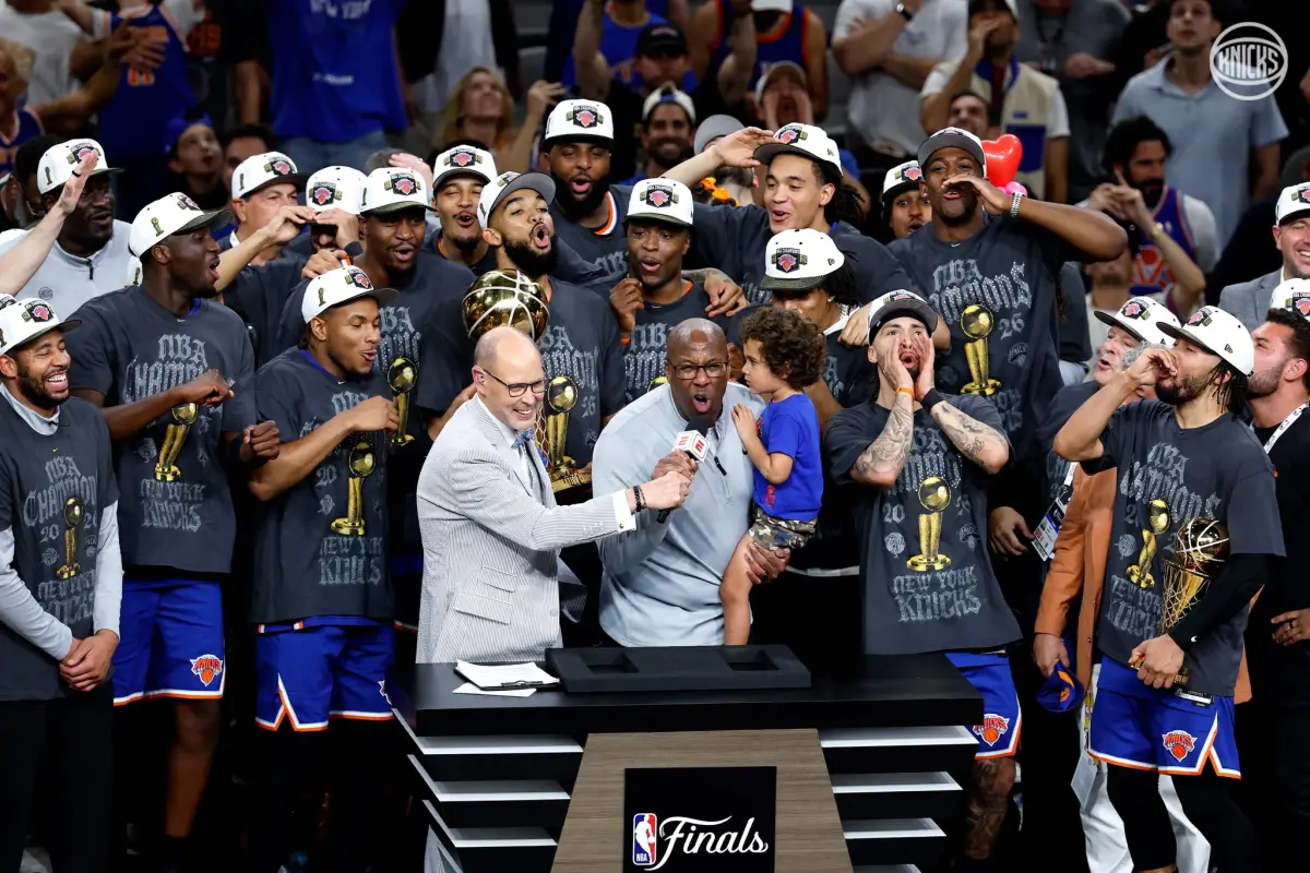 Los New York Knicks son campeones de la NBA - Knicks