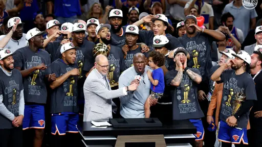 Los New York Knicks son campeones de la NBA