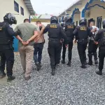 La PNC reportó la captura de cinco hombres acusados de realizar un ataque armado contra la PNC. ,PNC de Guatemala.