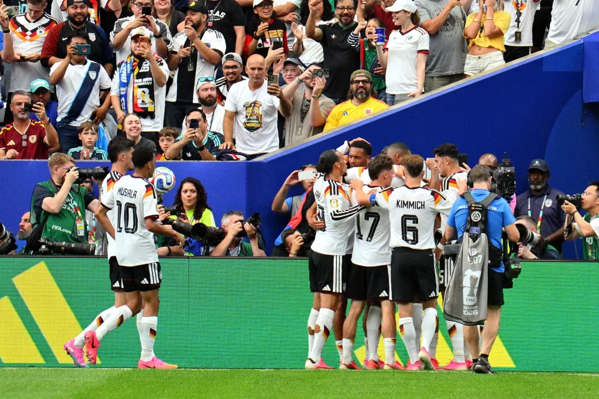 Celebración de Alemania ante Curazao en el Mundial 2026 - EFE