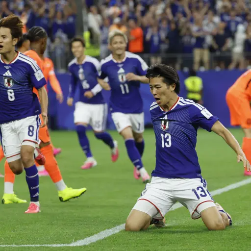 Celebración de Japón ante Países Bajos - EFE
