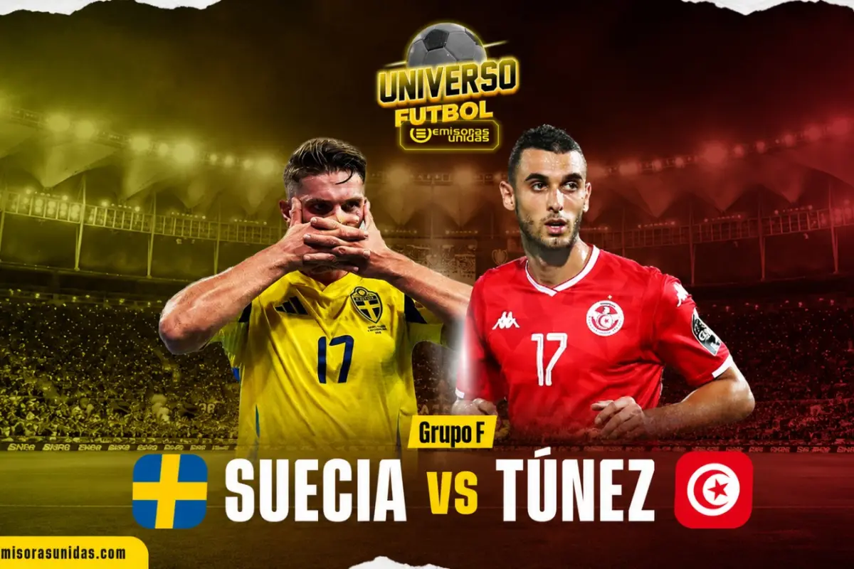 En vivo: Suecia vs. Túnez por el Mundial 2026