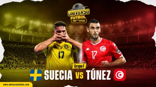 EN VIVO: Minuto a minuto del Suecia vs. Túnez