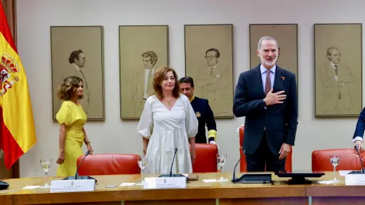 Felipe VI espera que España alcance la final del Mundial