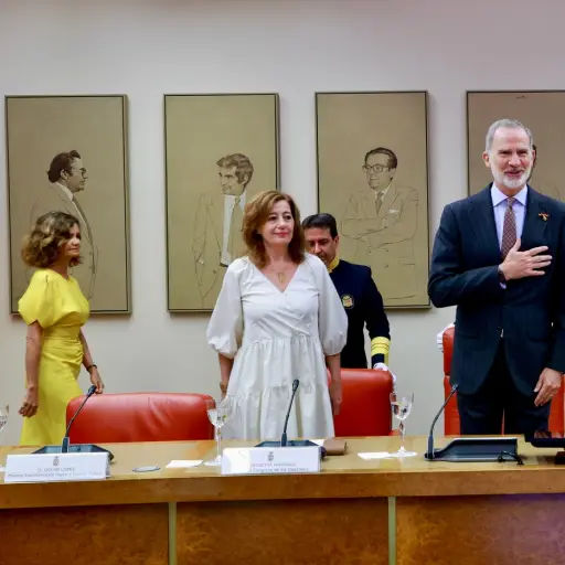 El Rey Felipe VI en una actividad en el Congreso de España - Casa Real