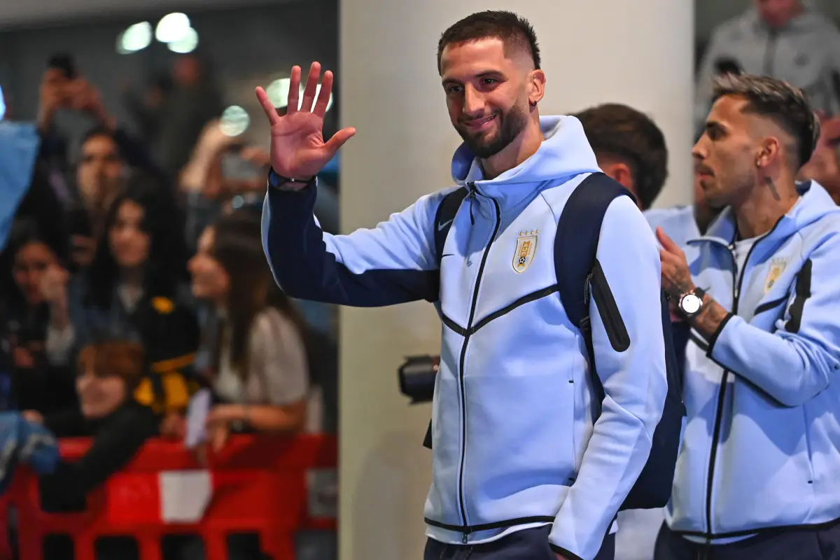 Rodrigo Bentancur, uno de los referentes de la selección de Uruguay, EFE