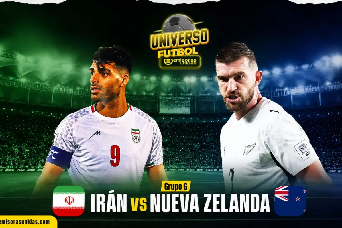 Minuto a minuto del duelo Irán vs. Nueva Zelanda por el Mundial 2026 