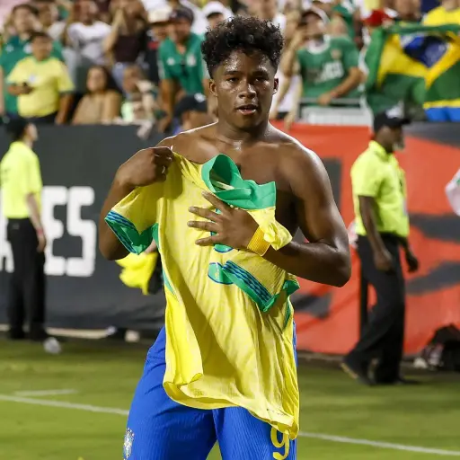 Endrick Sousa, delantero de Brasil ,EFE