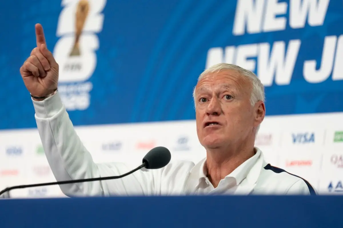 Didier Deschamps, técnico de la Selección de Francia 