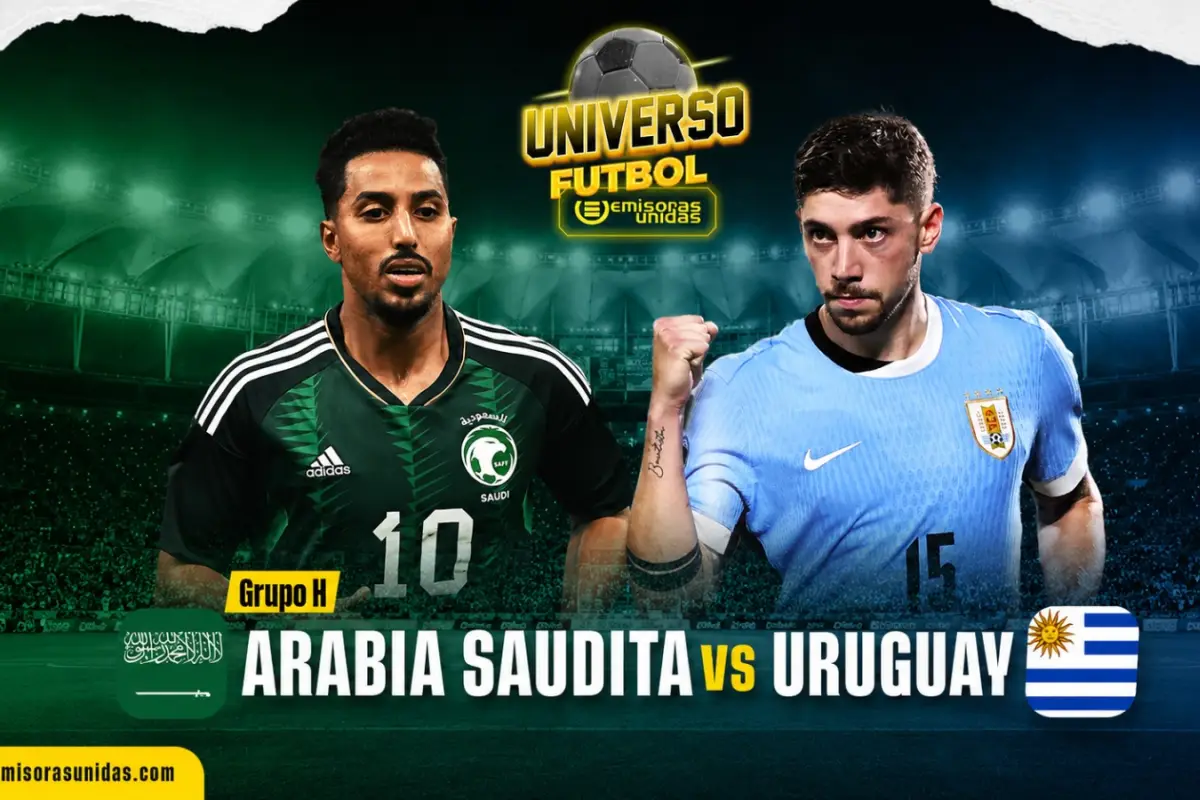 Minuto a minuto del duelo Arabia Saudita vs. Uruguay por el Mundial 2026 