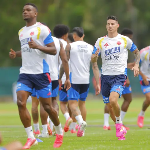 Etapa de entreno de la selección de Colombia en Guadalajara 