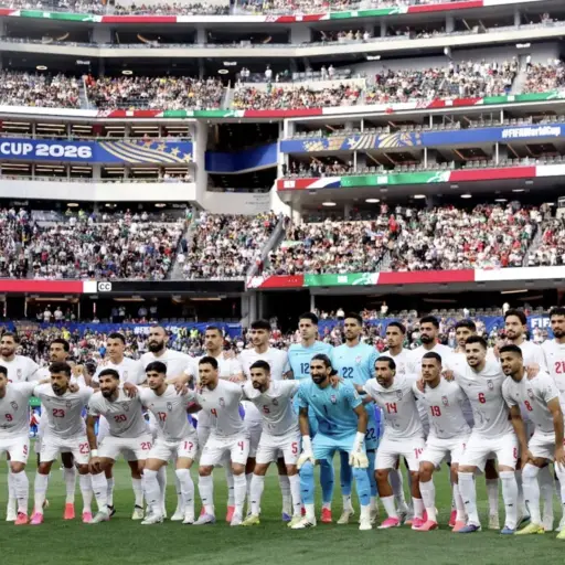 Debut mundialista de Irán deja una imagen para la historia. ,Instagram/teammellifootball