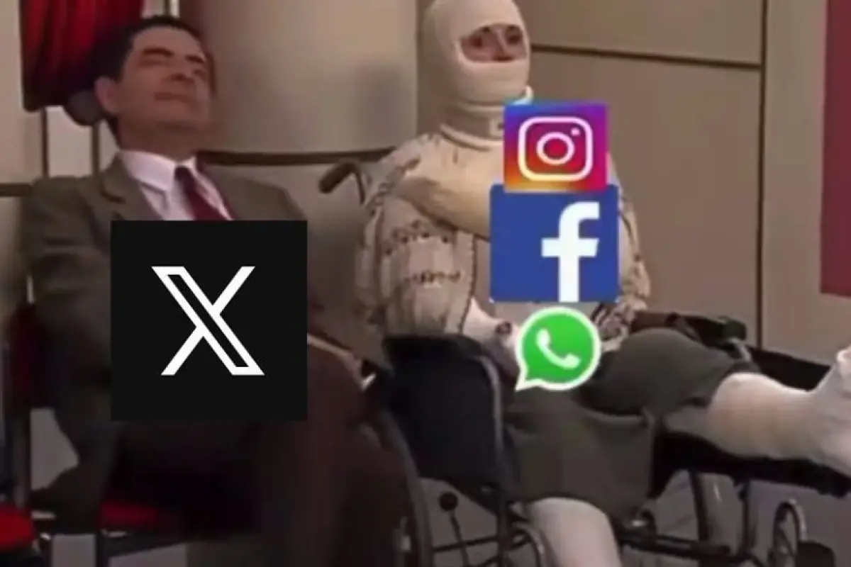 Memes por caída de Meta, Redes sociales