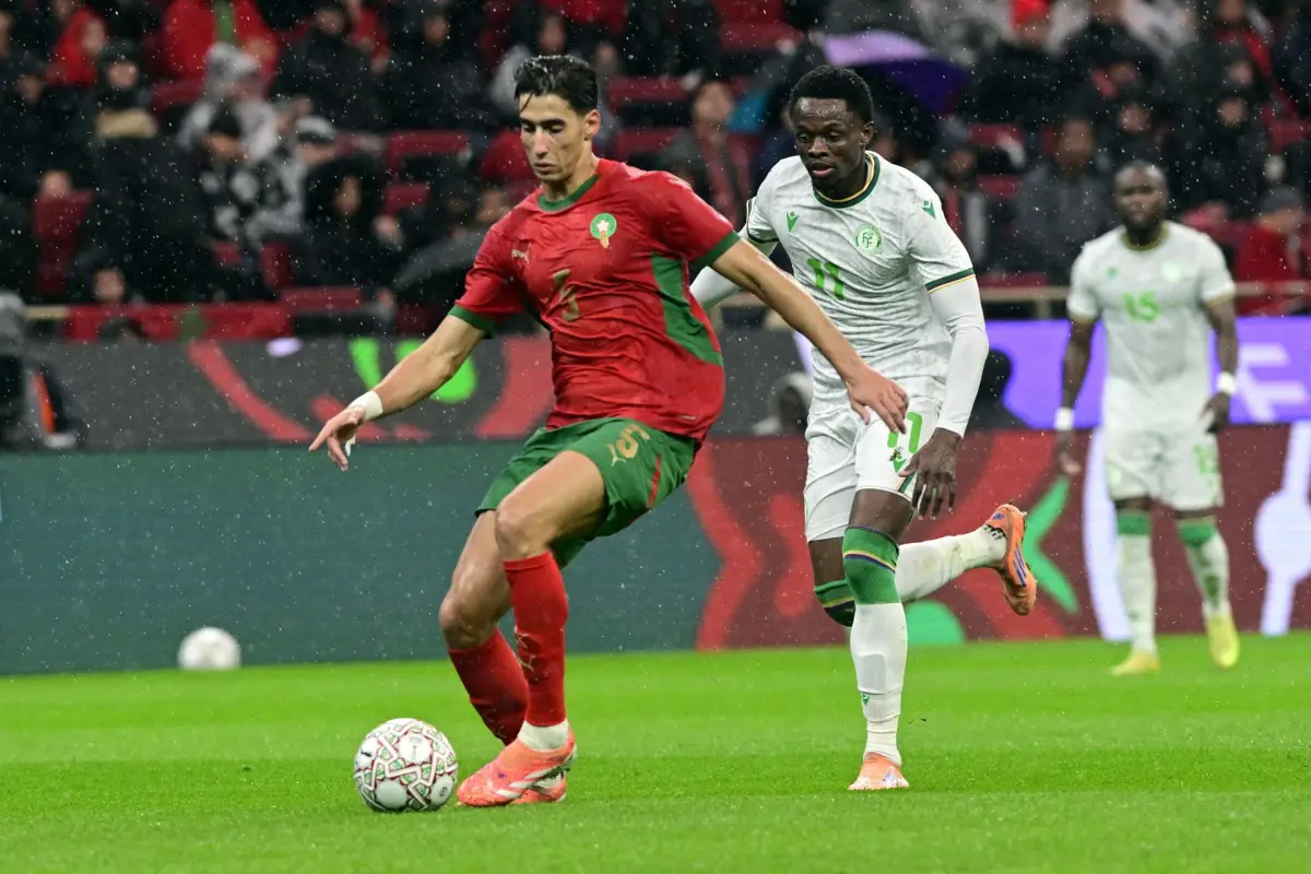 El jugador de Marrueos Nayef Aguerd en una imagen de archivo, EFE