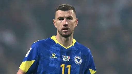 El último baile de Edin Dzeko: la leyenda de Bosnia y Herzegovina 