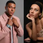 Ester Expósito y Kylian Mbappé  ,Instagram