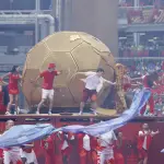 Mundial 2026: copa inflable colapsa en pleno espectáculo inaugural en Torontot