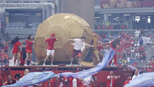 Mundial 2026: copa inflable colapsa en pleno espectáculo inaugural en Toronto