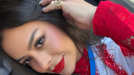 La Novia del Mundial no pasa desapercibida y roba reflectores en el Estados Unidos vs. Paraguay