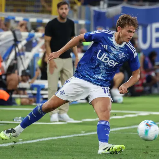 Nico Paz es una de las promesas de la selección de Argentina ,EFE