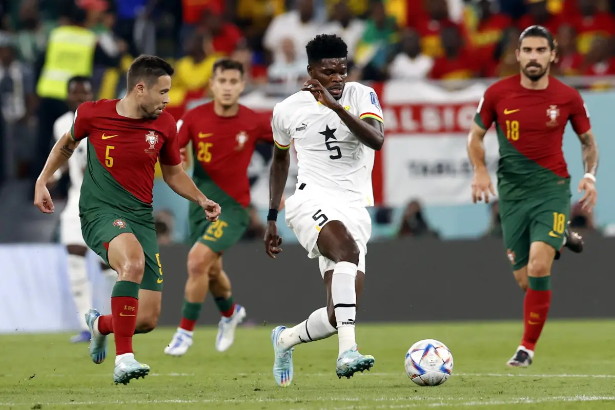 Thomas Partey, uno de los referentes de la selección de Ghana, EFE