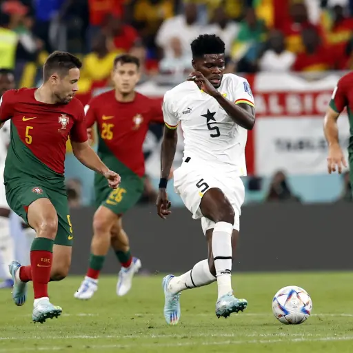 Thomas Partey, uno de los referentes de la selección de Ghana ,EFE